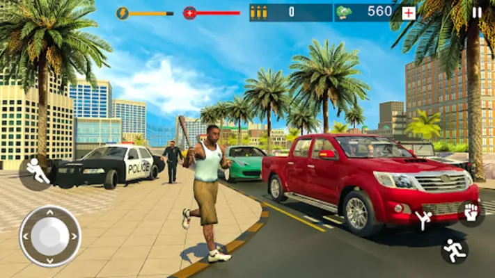 Crime Car City Gangster Shooting android App screenshot 3